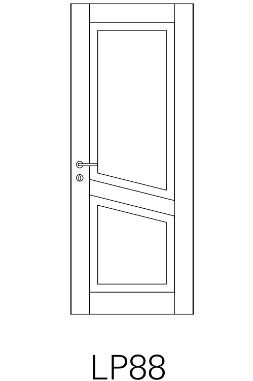 Bertolotto Pantoquadra - Plana Argento (scorrevole esterno muro su binario)