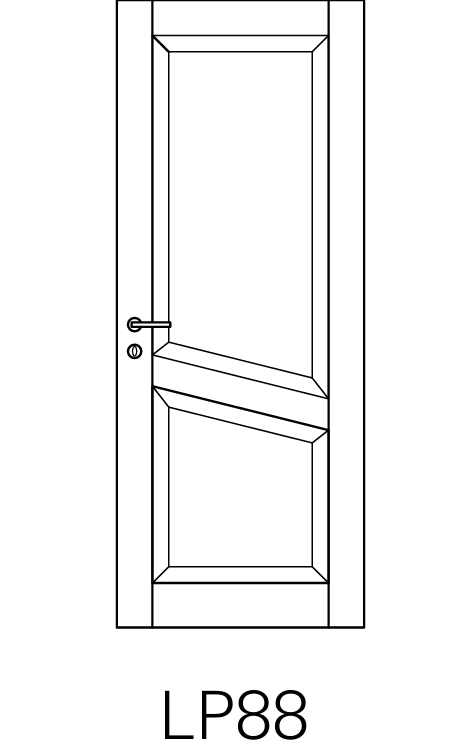 Bertolotto Pantoclassica - Plana Argento (scorrevole esterno muro su binario)