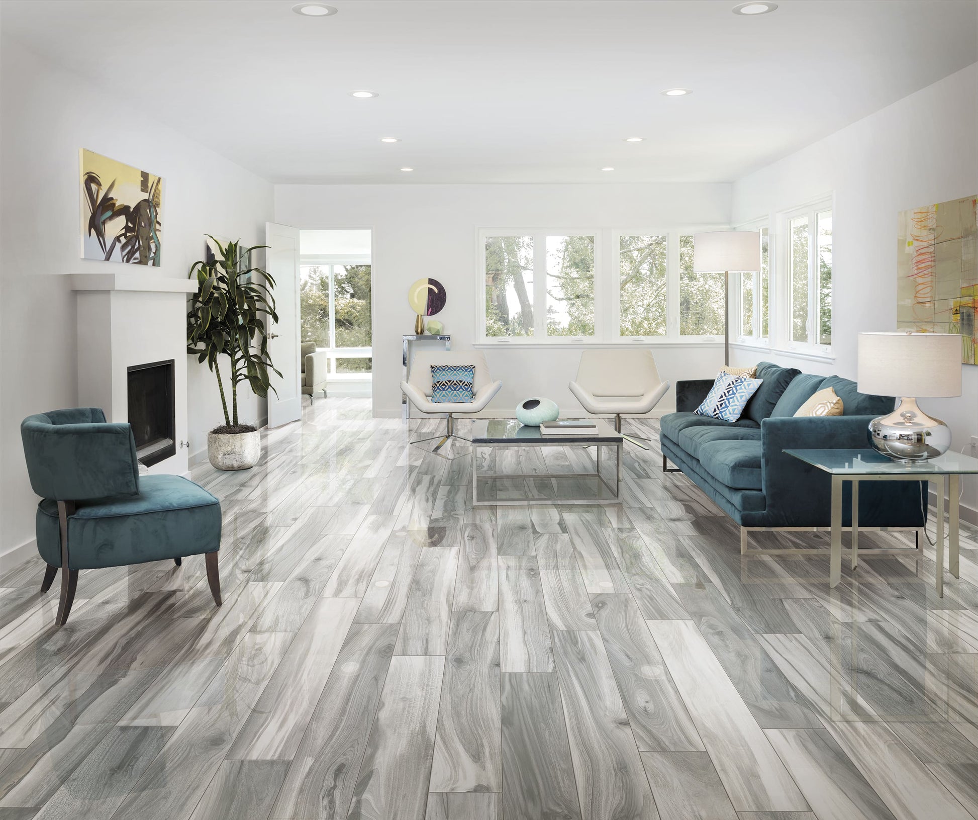 Kauri chevron Nelson naturale 7,5x40,7 (spina di pesce) - Gres Porcellanato di LA FABBRICA AVA - Prezzo solo €30.50! Compra ora su CEGO CERAMICHE