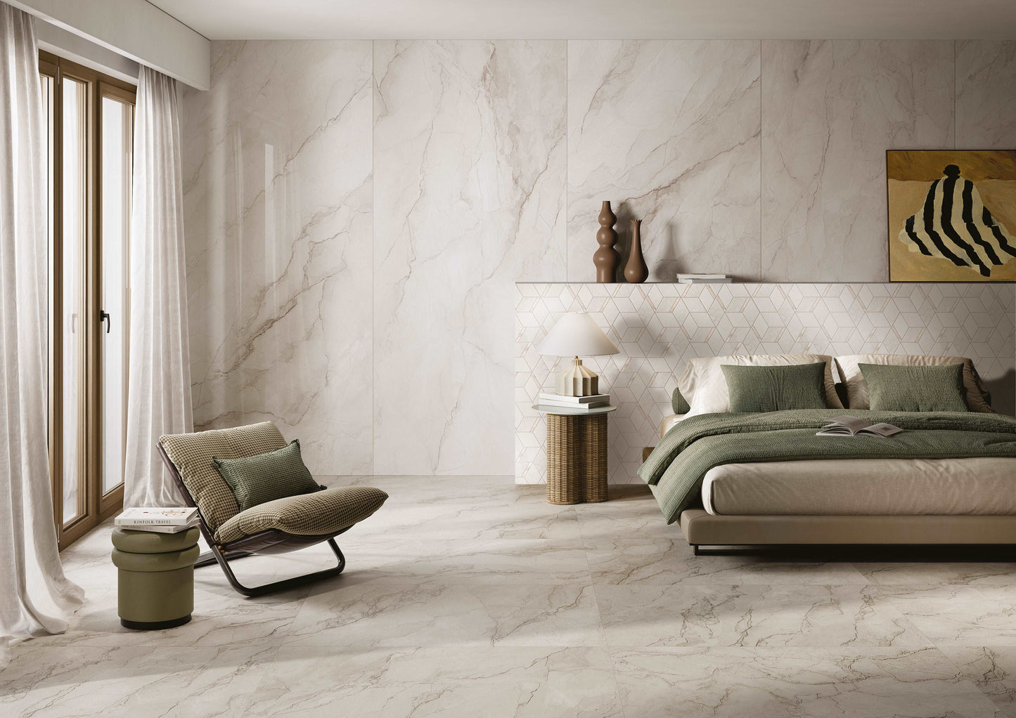 Blogheri Stone White 3D Satin 60x120 - Gres Porcellanato di LA FABBRICA AVA - Prezzo solo €74! Compra ora su CEGO CERAMICHE