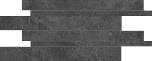 Ergon CornerStone Slate Black Listelli Sfalsati 30x60 Nat