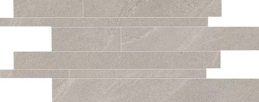 Ergon Stone Project Greige Mosaico Listelli Sfalsati 30x60 Mix