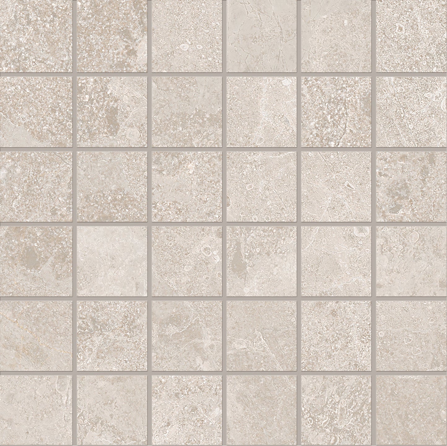 Ergon Matera Stone Neutra Greige Mosaico 5x5 Silktech - Gres Porcellanato di Ergon - Prezzo solo €34.98! Compra ora su CEGO CERAMICHE