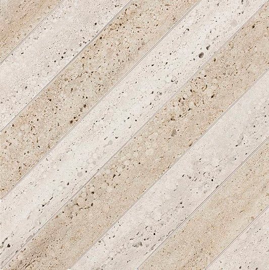 FAP Materia Classica Beige Bianco Icon A Mosaico 30x30