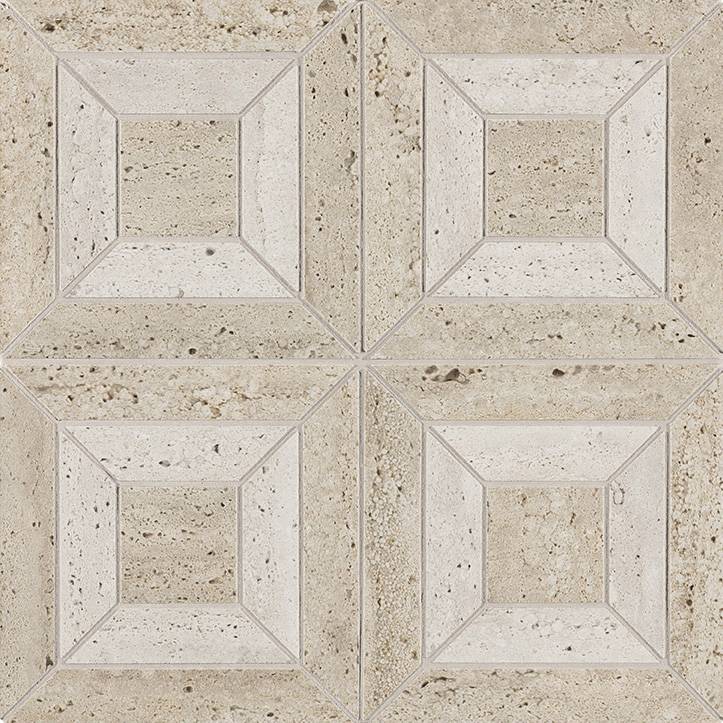 FAP Materia Classica Beige Bianco Icon C Mosaico 30x30