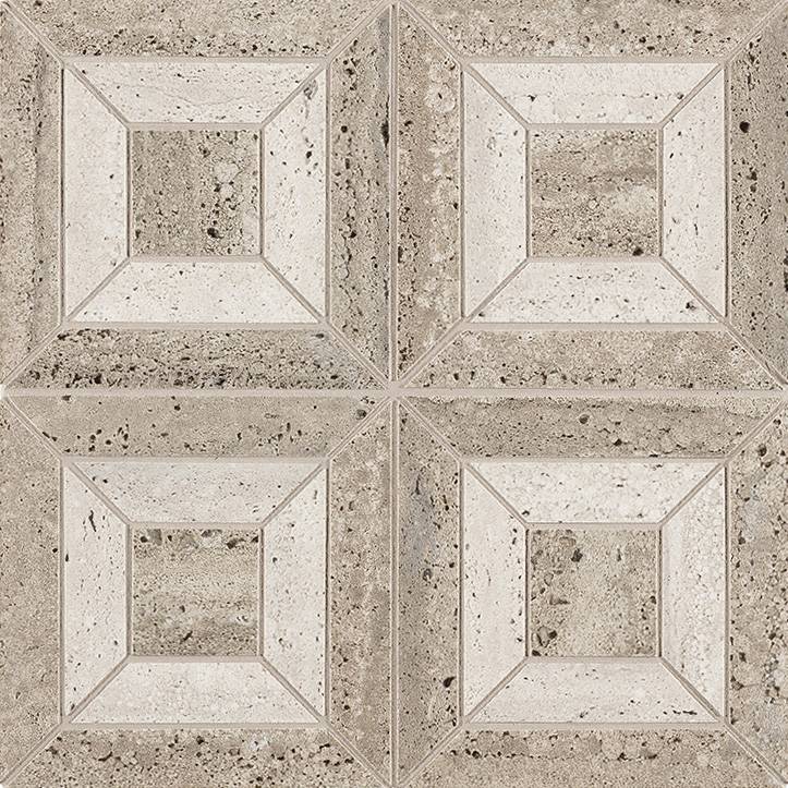 FAP Materia Classica Tortora Bianco Icon C Mosaico 30x30