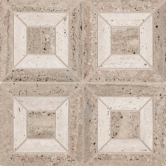 FAP Materia Classica Tortora Bianco Icon C Mosaico 30x30