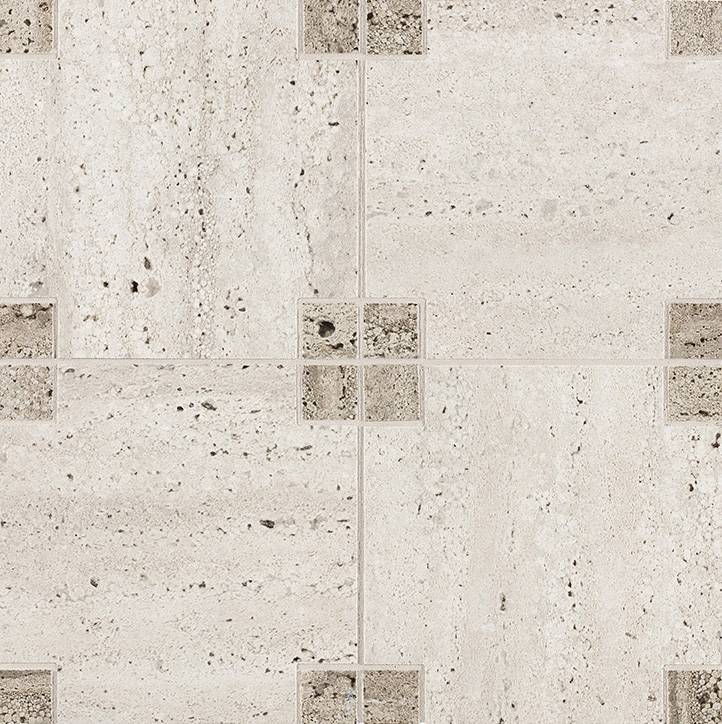 FAP Materia Classica Tortora Bianco Icon D Mosaico 30x30