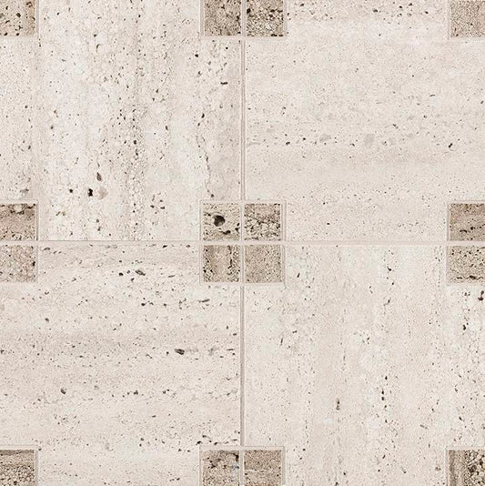 FAP Materia Classica Tortora Bianco Icon D Mosaico 30x30