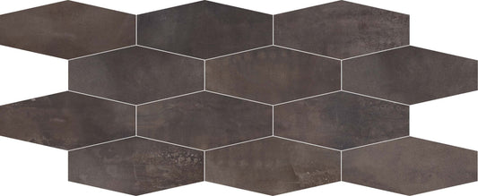 Interno 9 Mosaico Losanga Dark 30x60 - Gres Porcellanato di ABK - Prezzo solo €53.30! Compra ora su CEGO CERAMICHE