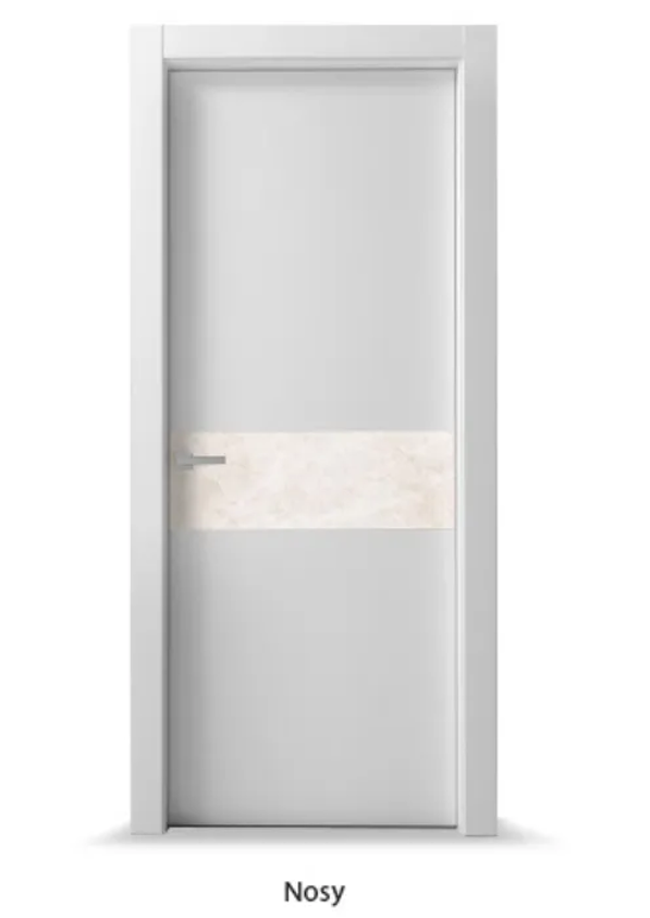Bertolotto Fusion Monofacciale - Plana Argento (scorrevole esterno muro su binario)