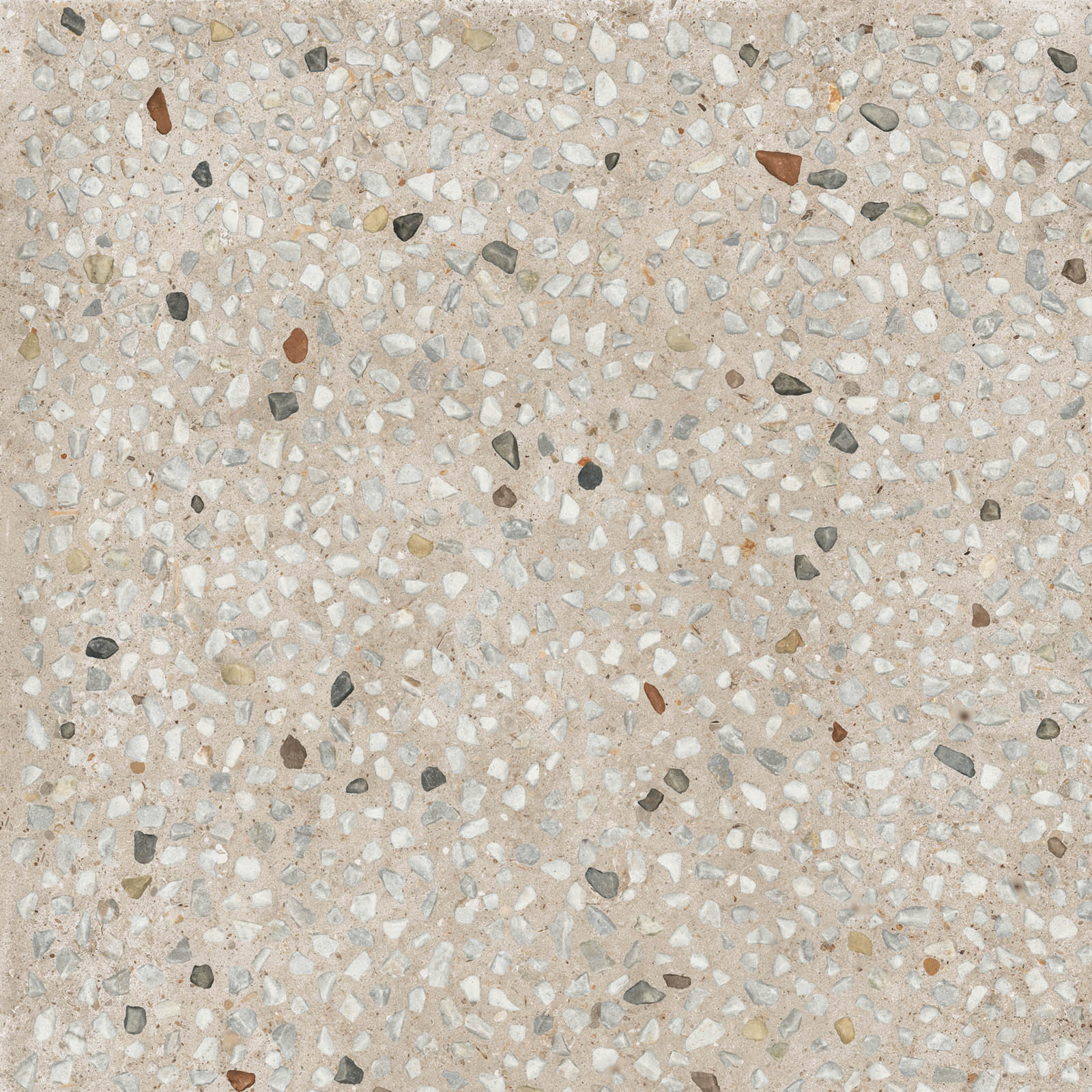 Gardenia&Ariana Anima Ghiaia Beige Decorato P-Tech Rettificato 8,5mm 60x60