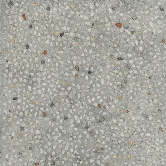 Gardenia&Ariana Anima Ghiaia Grigio Decorato P-Tech Rettificato 8,5mm 60x60