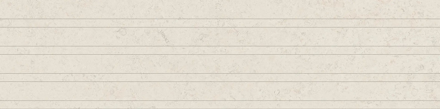 Versace V Stone Fluted White 30x120 Lappato