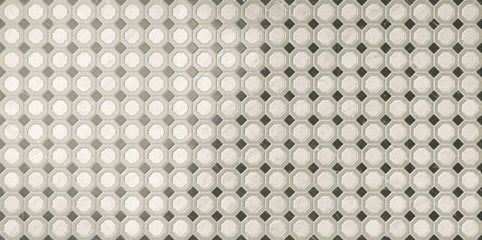 Gardenia&Ariana Bon Ton Octagon Decorato Antique 3D Rettificato 8,5mm 60x120