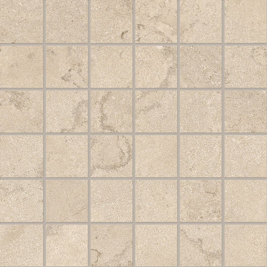 Ergon Portland Stone Cross Cut Sand Mosaico 5x5 Nat - Gres Porcellanato di Ergon - Prezzo solo €34.98! Compra ora su CEGO CERAMICHE