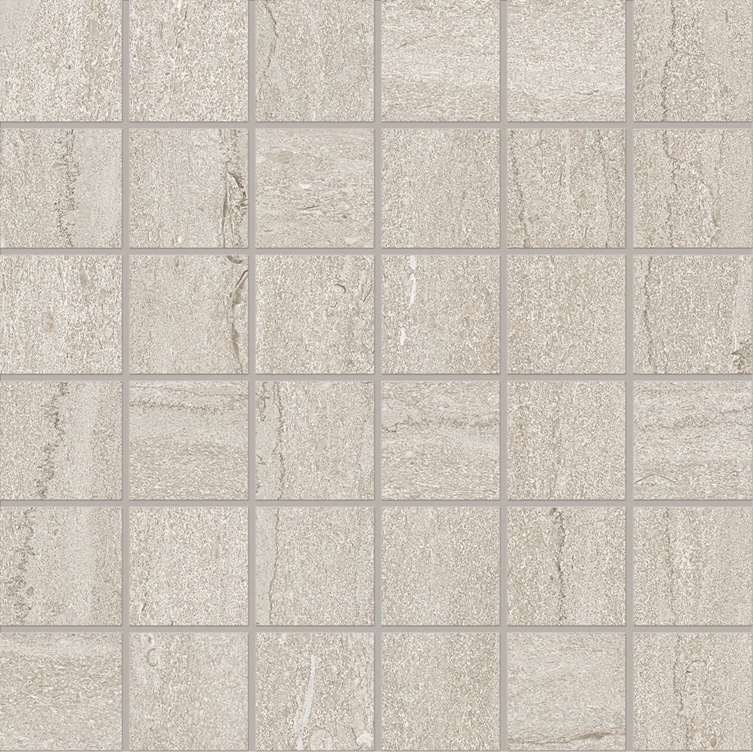 Ergon Portland Stone Vein Cut Ash Mosaico 5x5 Nat - Gres Porcellanato di Ergon - Prezzo solo €34.98! Compra ora su CEGO CERAMICHE