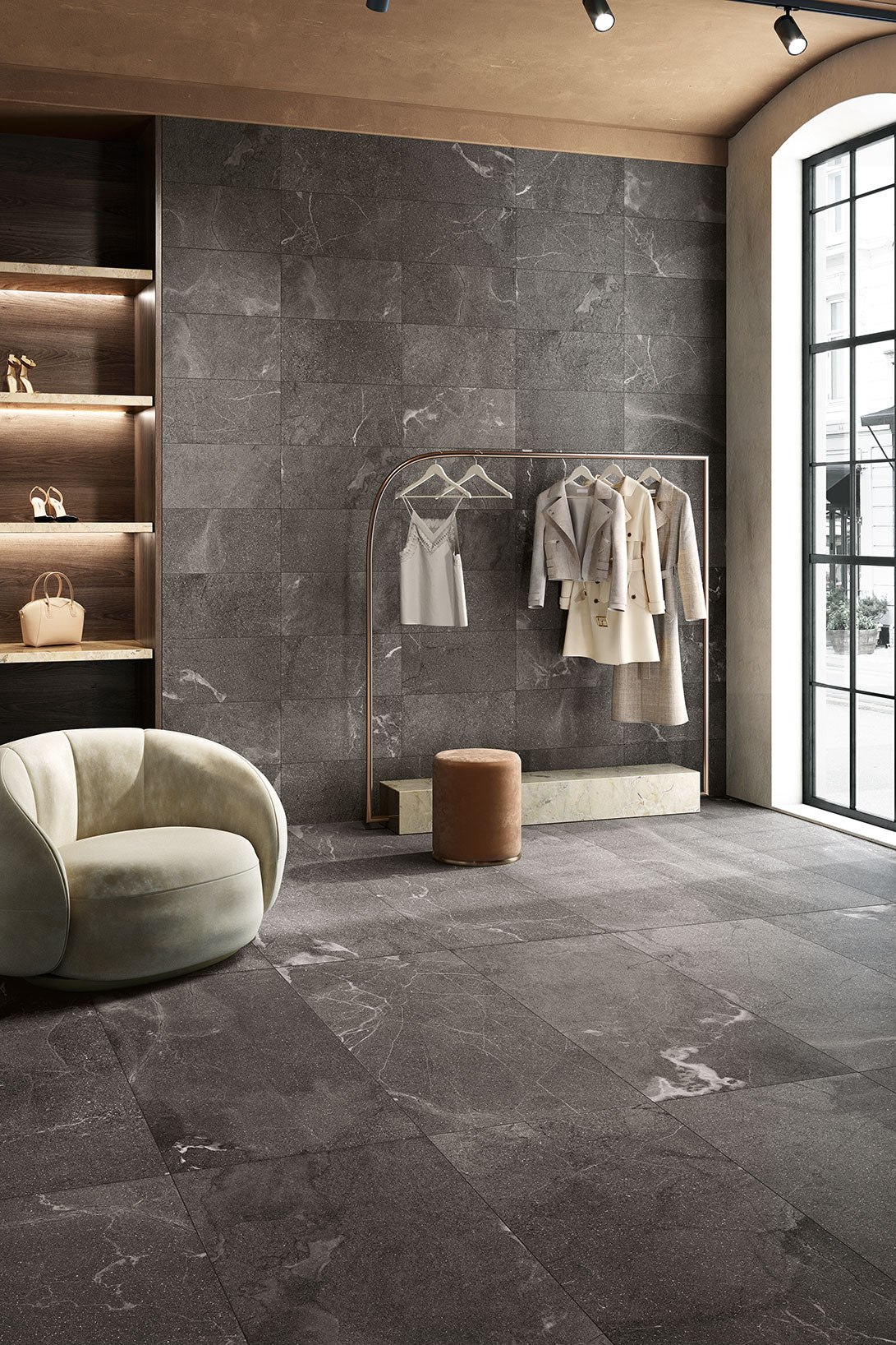 Mea Lapis Nero 15x15 Naturale - Gres Porcellanato di Coem Ceramiche - Prezzo solo €21! Compra ora su CEGO CERAMICHE