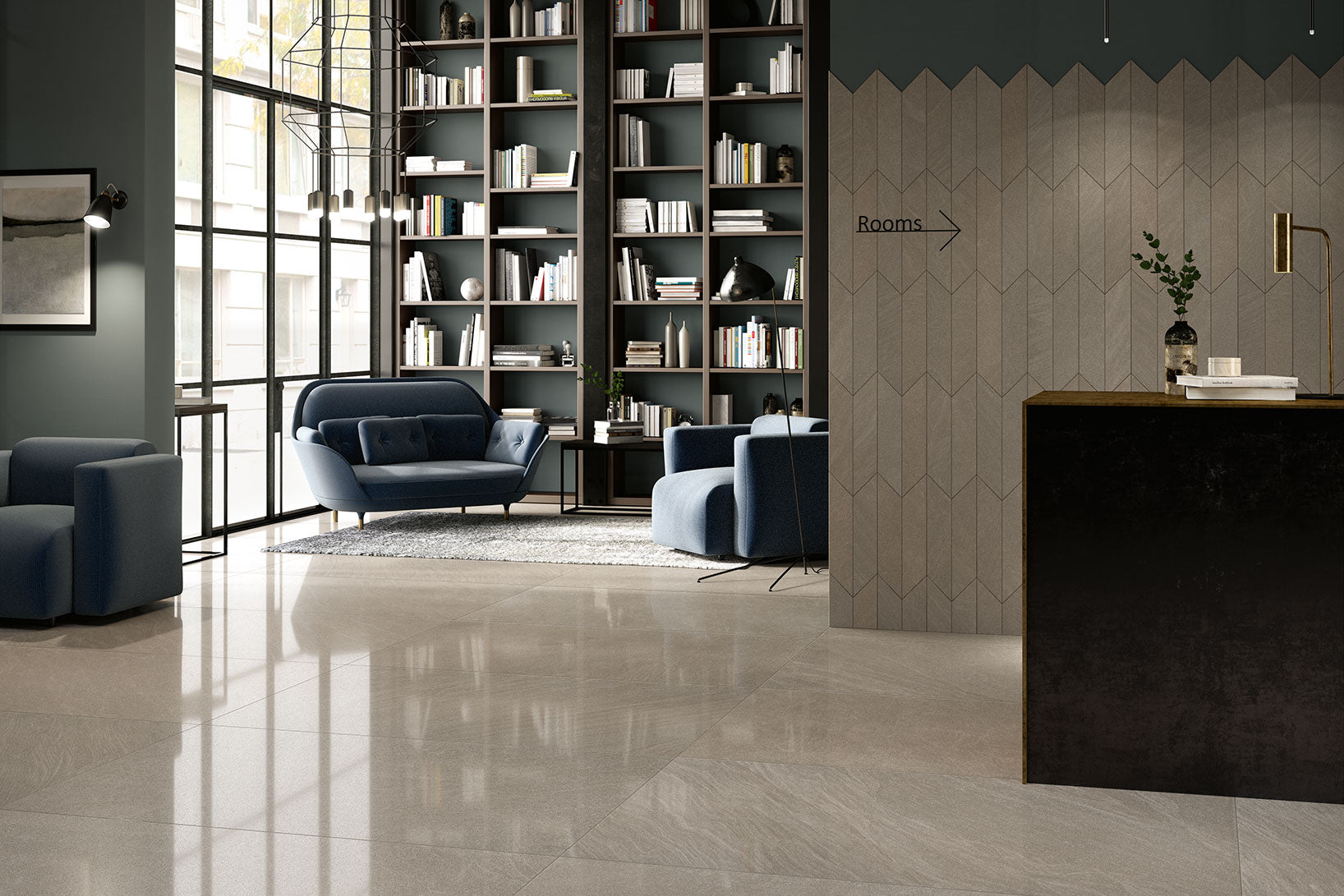 Pietra Sabbiosa Fango 30x60 lucidato - Gres Porcellanato di Coem Ceramiche - Prezzo solo €32.50! Compra ora su CEGO CERAMICHE