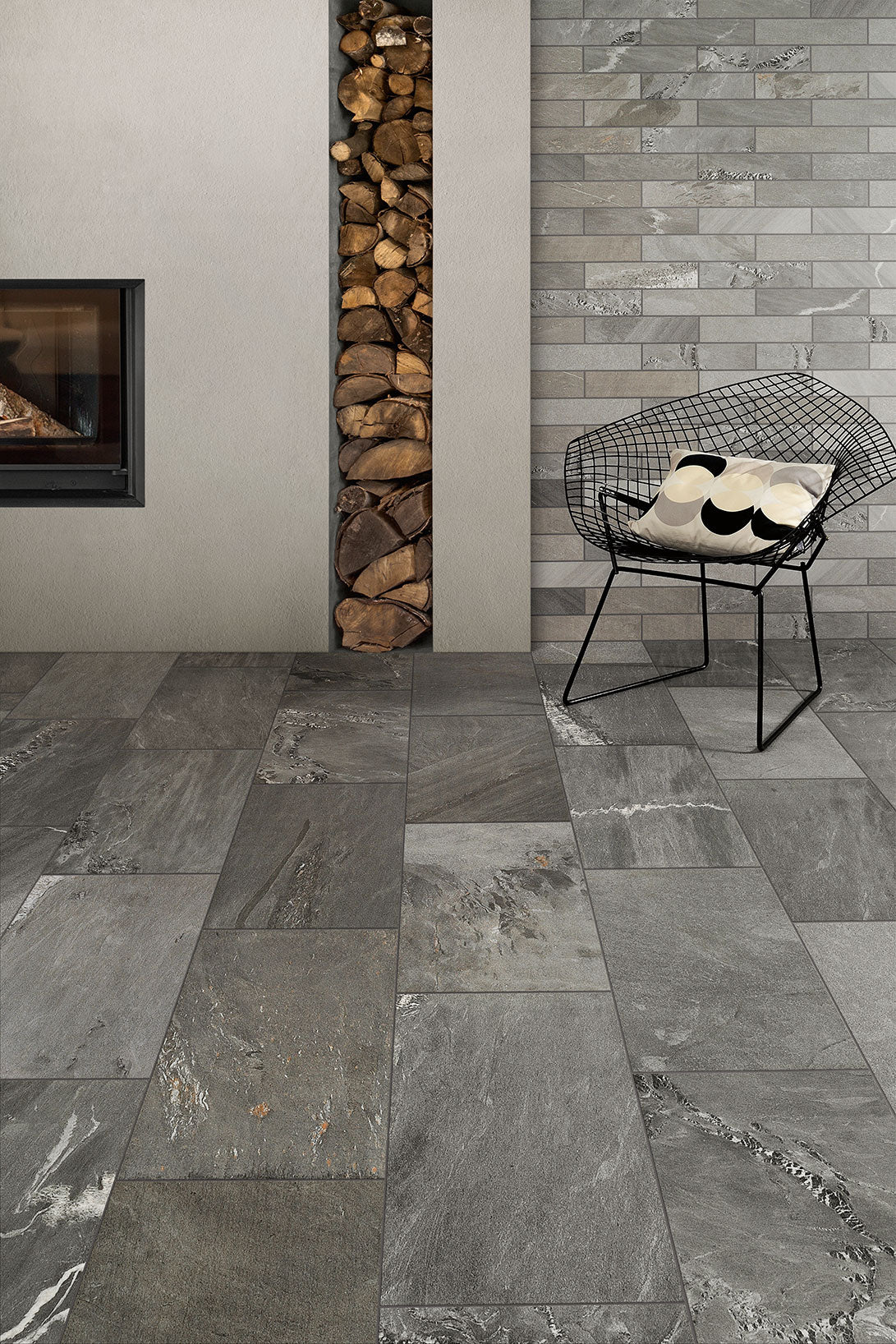 Cardoso Grigio Scuro 30x120 Naturale - Gres Porcellanato di Coem Ceramiche - Prezzo solo €57.80! Compra ora su CEGO CERAMICHE