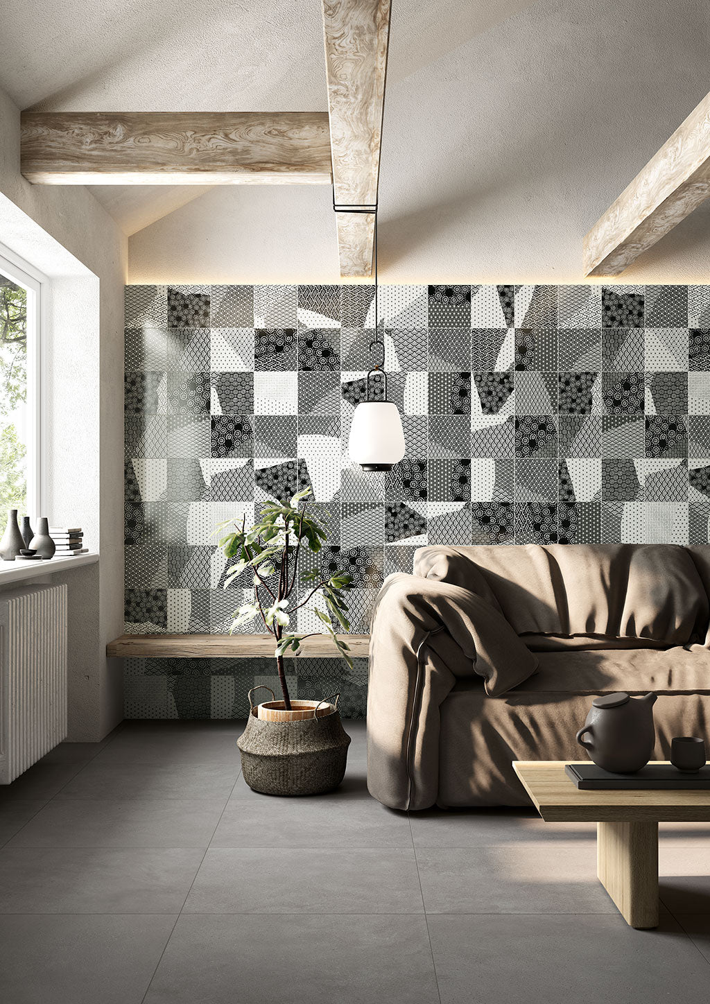 Kintsugi Japan Mix B&W 20,13x20,13 - Gres Porcellanato di Fioranese - Prezzo solo €51.85! Compra ora su CEGO CERAMICHE