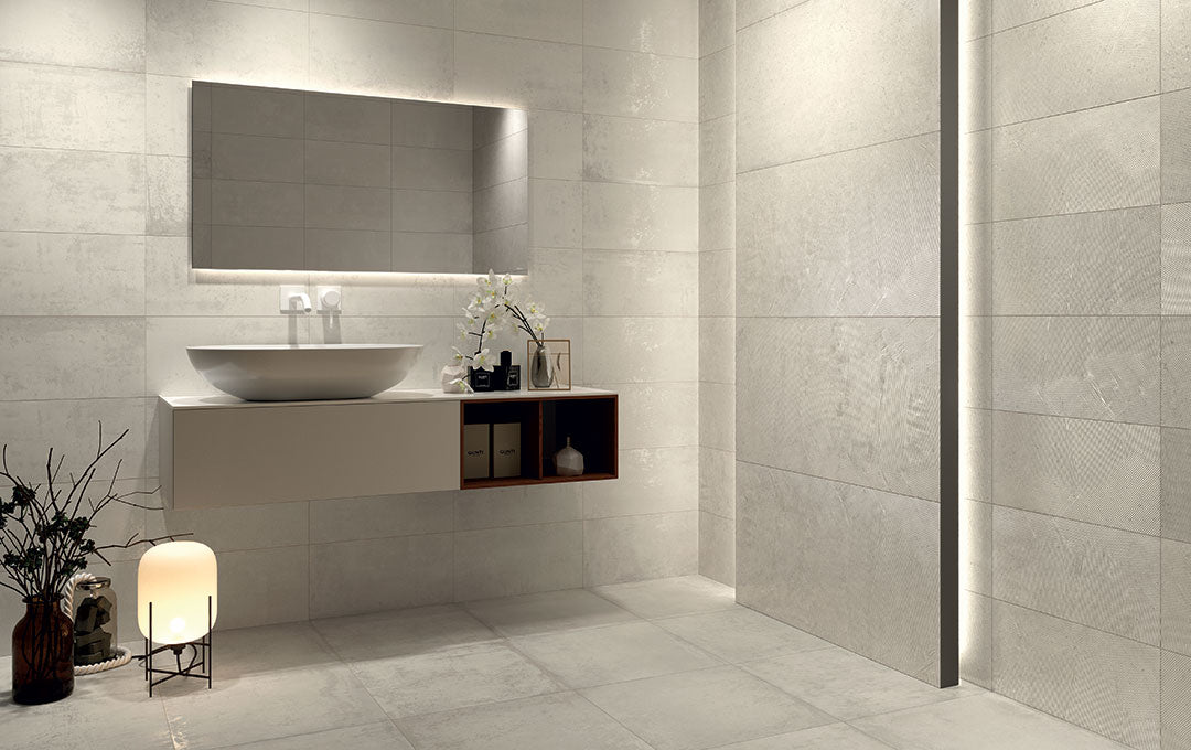 Materika Bianco 30x60 Rett - Gres Porcellanato di Castelvetro - Prezzo solo €26.98! Compra ora su CEGO CERAMICHE