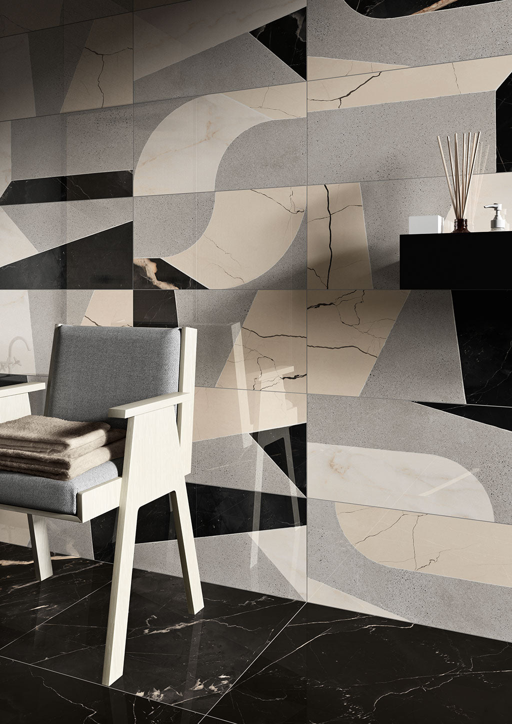 Sound of marbles Nero Fondo 30x60 levigato - Gres Porcellanato di Fioranese - Prezzo solo €43.50! Compra ora su CEGO CERAMICHE