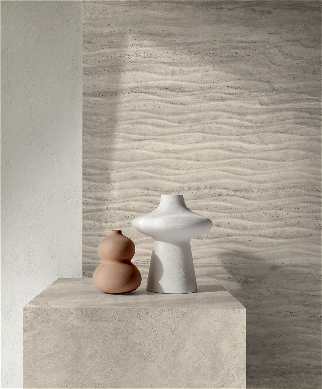 Royal Travertino Navona Vein 60x120 Decoro Wavy - Gres Porcellanato di Fondovalle - Prezzo solo €62.50! Compra ora su CEGO CERAMICHE