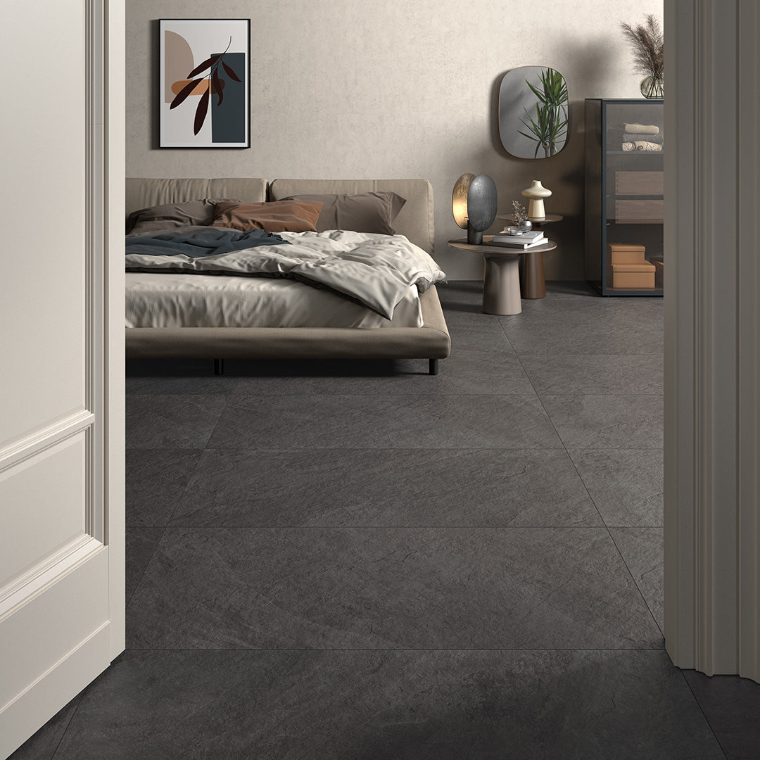 Slate Antracite 100x100 - Gres Porcellanato di Castelvetro - Prezzo solo €65.03! Compra ora su CEGO CERAMICHE