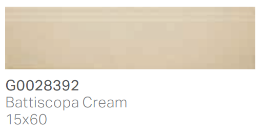 Versace Icons Battiscopa Cream 15x60