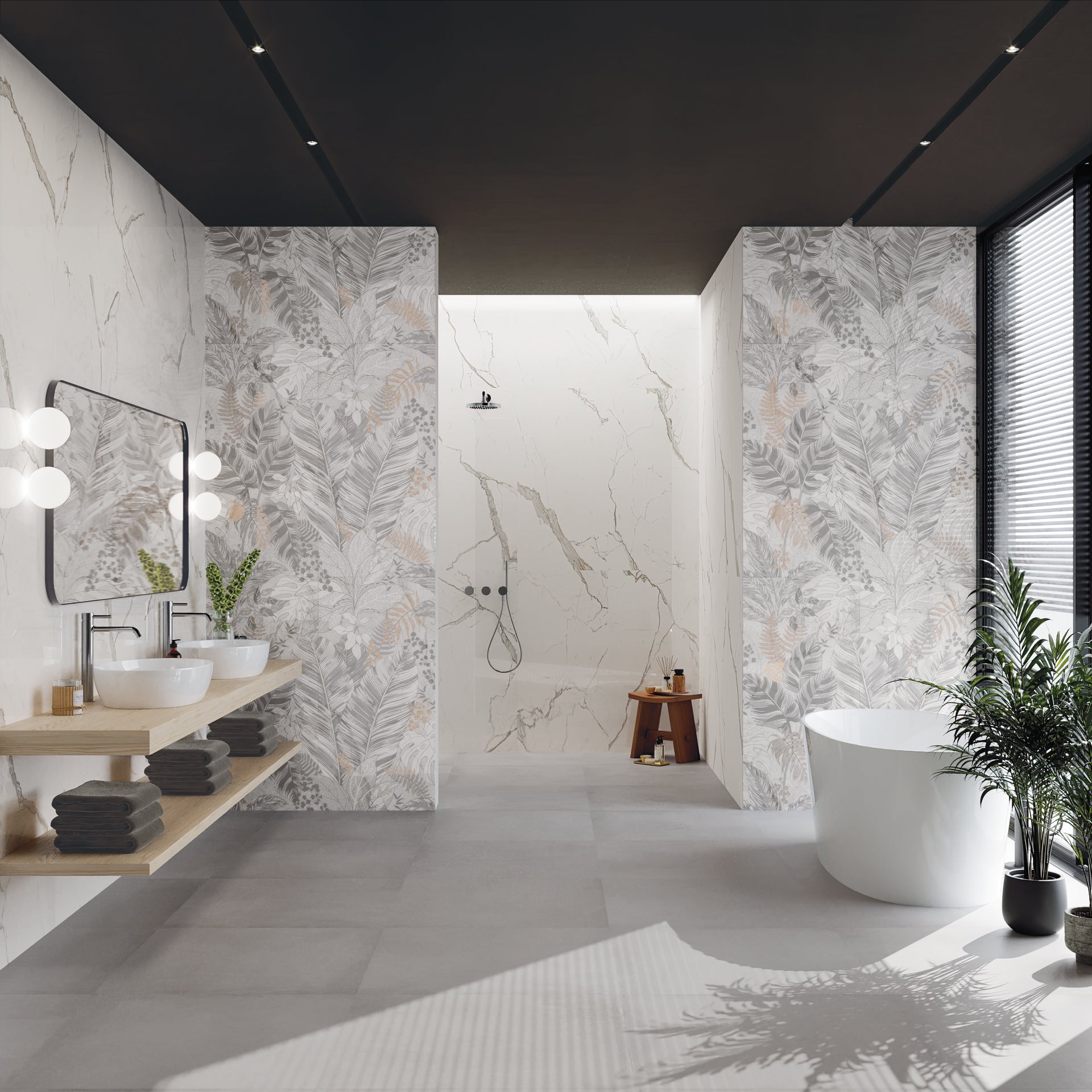 Mito Inserto Driadi Statuario A+B 60x119,5 - Gres Porcellanato di Paul Ceramiche - Prezzo solo €348! Compra ora su CEGO CERAMICHE