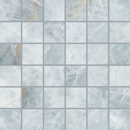 Emilceramica Tele di Marmo Precious Crystal Azure Full Lappato Mosaico 5x5 - Gres Porcellanato di Emilceramica - Prezzo solo €97.12! Compra ora su CEGO CERAMICHE