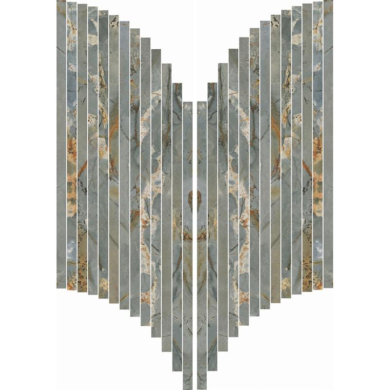 Sensi Signoria Mosaico Ventaglio Roma Imperiale 28x60 Lux - Gres Porcellanato di ABK - Prezzo solo €103.93! Compra ora su CEGO CERAMICHE