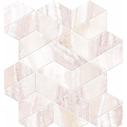 Sensi Up Onice Beige Mosaico Enigma 30x34 Lux - Gres Porcellanato di ABK - Prezzo solo €97.77! Compra ora su CEGO CERAMICHE