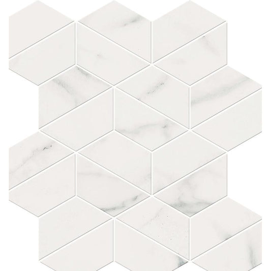 Sensi Up Statuario Ultra Mosaico Enigma 30x34 Lux - Gres Porcellanato di ABK - Prezzo solo €97.77! Compra ora su CEGO CERAMICHE