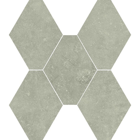 Absolute Grigio Esagona 30x34 - Gres Porcellanato di Castelvetro - Prezzo solo €162! Compra ora su CEGO CERAMICHE