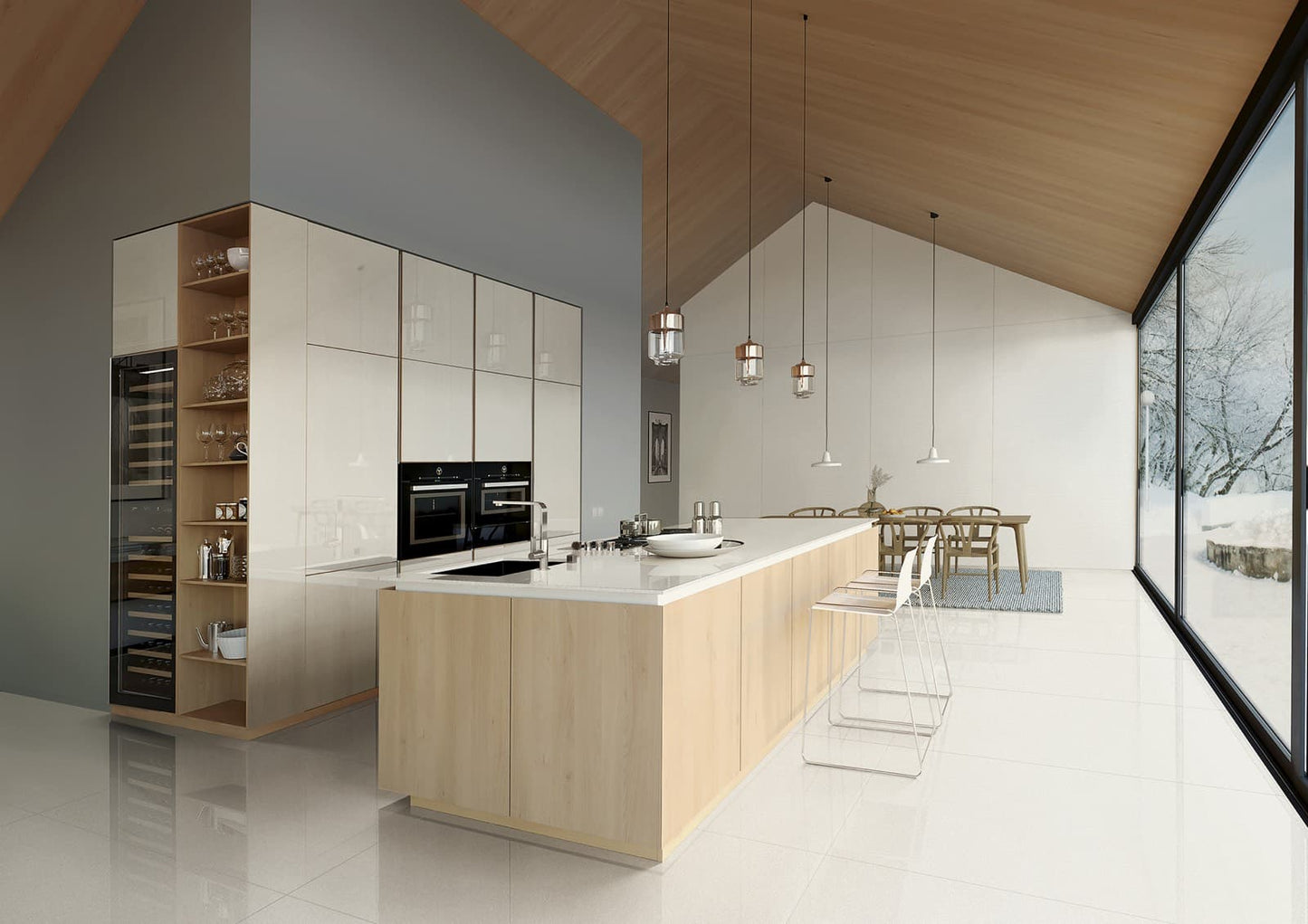 Absolute White 80x80 nat - Gres Porcellanato di LA FABBRICA AVA - Prezzo solo €119! Compra ora su CEGO CERAMICHE