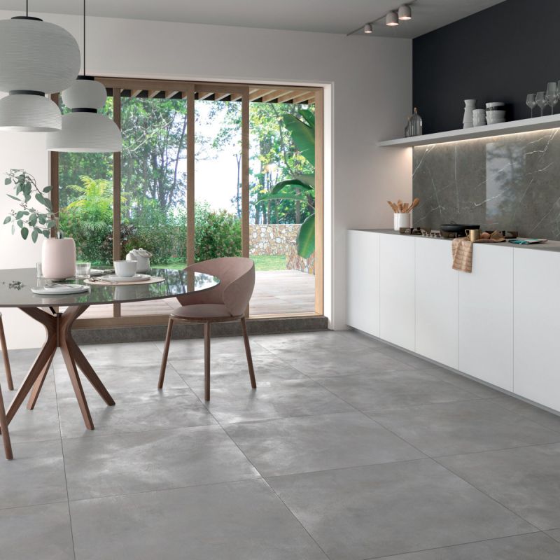 Luce Acciaio 60x120 nat - Gres Porcellanato di Ariana Ceramiche - Prezzo solo €49! Compra ora su CEGO CERAMICHE