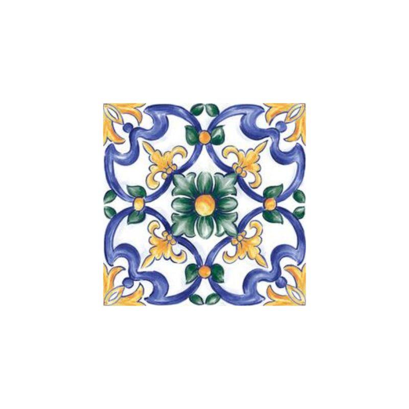 Amuri Decoro Maiolica Tappeto 3 20x20 Glossy - Gres Porcellanato di RAGNO - Prezzo solo €31.31! Compra ora su CEGO CERAMICHE