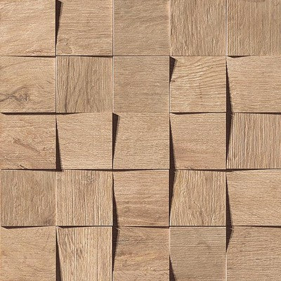 Axi Golden Oak Mosaico 3D 35x35 - Gres Porcellanato di Atlas Concorde - Prezzo solo €189.51! Compra ora su CEGO CERAMICHE