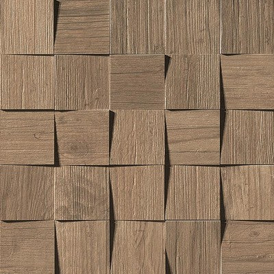 Axi Brown Chestnut Mosaico 3D 35x35 - Gres Porcellanato di Atlas Concorde - Prezzo solo €189.51! Compra ora su CEGO CERAMICHE