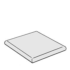 Cotto Arrotato Cerato Blitz Angolo Gradino 35x35
