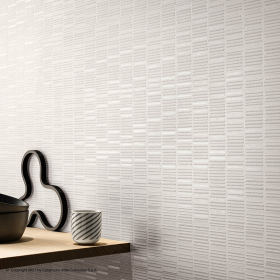 Aplomb White Mesh 50x120 - Pasta Bianca di Atlas Concorde - Prezzo solo €85.75! Compra ora su CEGO CERAMICHE