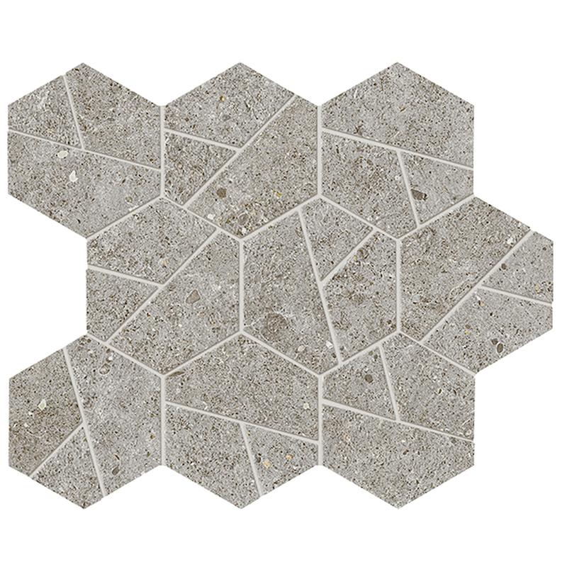 Boost Stone Grey Mosaico Hex 25x28,5 - Gres Porcellanato di Atlas Concorde - Prezzo solo €103! Compra ora su CEGO CERAMICHE