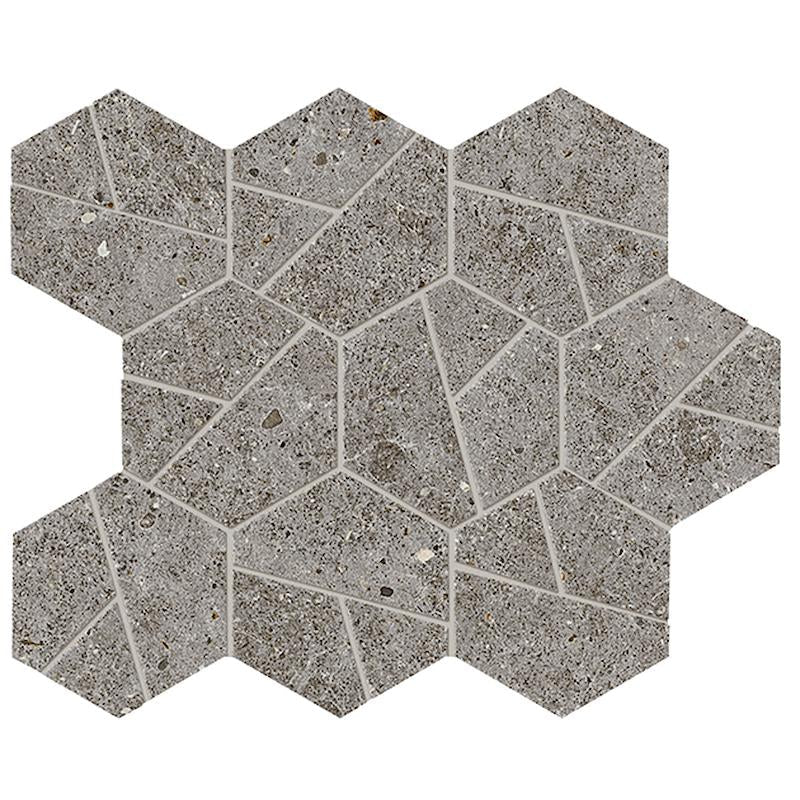 Boost Stone Smoke Mosaico Hex 25x28,5 - Gres Porcellanato di Atlas Concorde - Prezzo solo €103! Compra ora su CEGO CERAMICHE