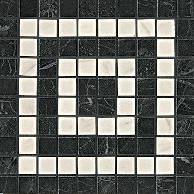 Marvel Noir/Cremo Angolo Mosaico 18,5x18,5 - Gres Porcellanato di Atlas Concorde - Prezzo solo €1.91! Compra ora su CEGO CERAMICHE