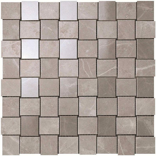 Marvel Grey Fleury Net Mosaic 30,5x30,5 - Pasta Bianca di Atlas Concorde - Prezzo solo €157.93! Compra ora su CEGO CERAMICHE