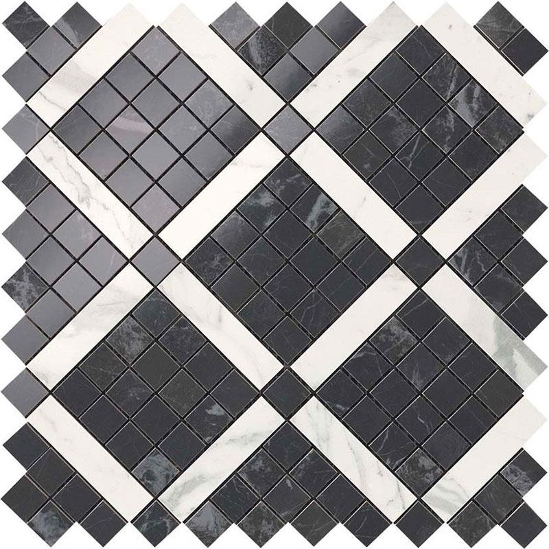 Marvel Noir Mix Diagonal Mosaic 30,5x30,5 - Pasta Bianca di Atlas Concorde - Prezzo solo €166.84! Compra ora su CEGO CERAMICHE