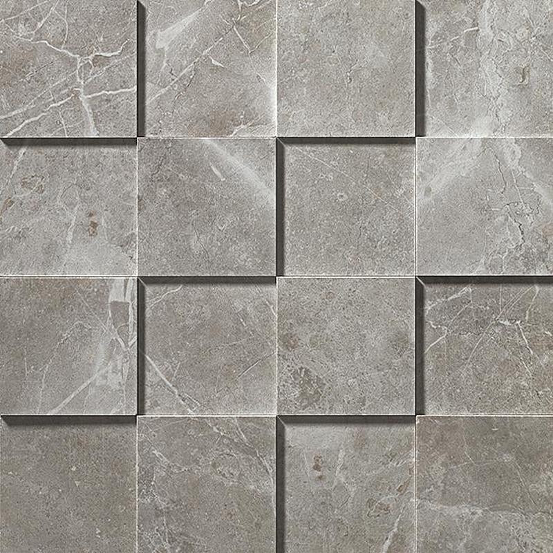 Marvel Grey Fleury Mosaico 3D 30x30 - Gres Porcellanato di Atlas Concorde - Prezzo solo €149.66! Compra ora su CEGO CERAMICHE