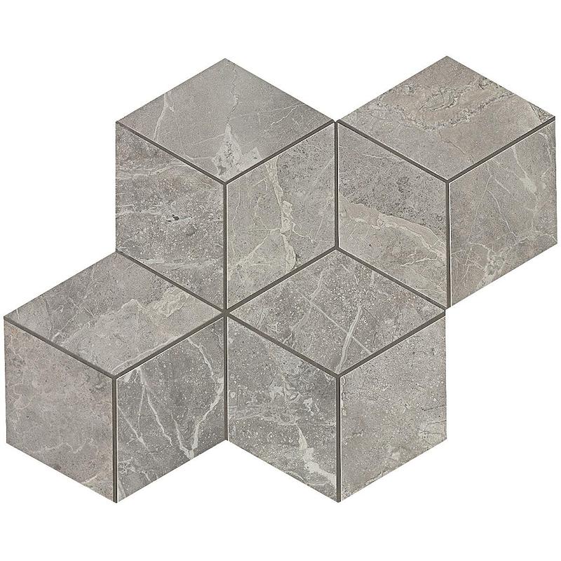 Marvel Grey Fleury Mos. Esagono Lapp. 30x35 - Gres Porcellanato di Atlas Concorde - Prezzo solo €82.72! Compra ora su CEGO CERAMICHE